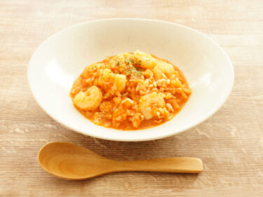 エビのトマトリゾット風